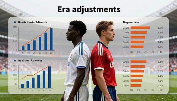 player comparison football era charts