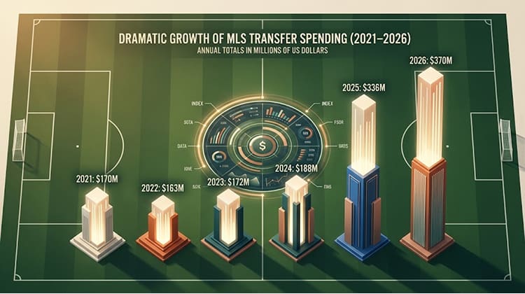 MLS Transfer Spending Has Changed Dramatically Since 2023