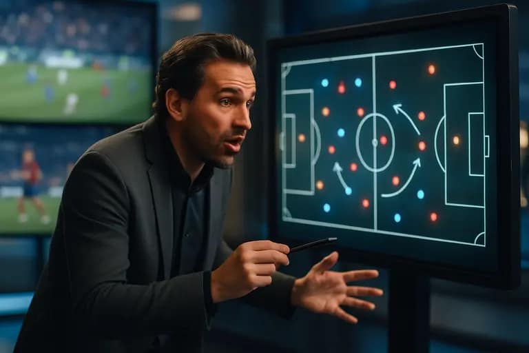 A coach gestures from the technical area during a cup fixture