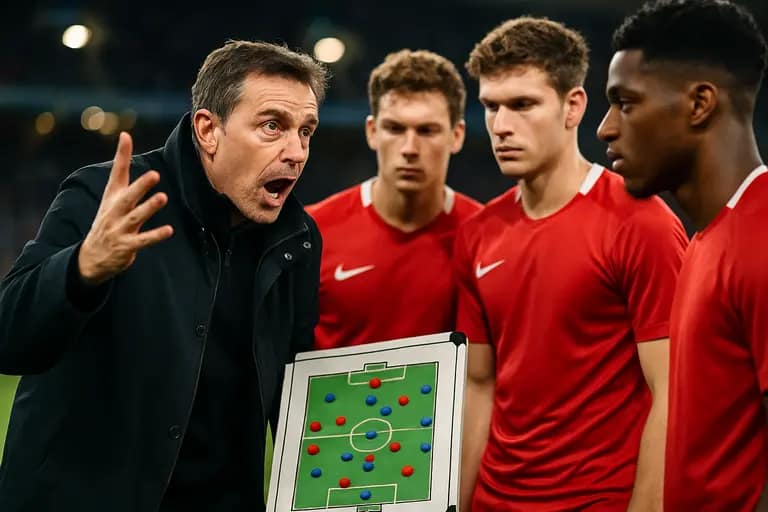 United States players preparing before a knockout football match